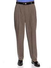 RGM Mens Dacron Rayon Pleated Front Dress Pants Tan 38 Medium at Amazon Men's Clothing store: