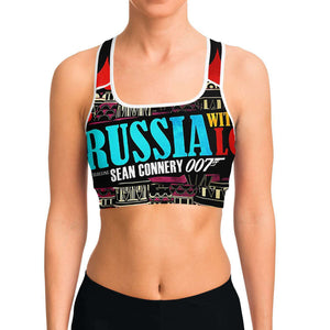 Sports Bra - From Russia with Love Sean Connery